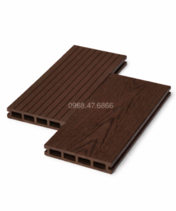 Sàn Gỗ Nhựa Bảo Châu Vân 2D Màu Cafe