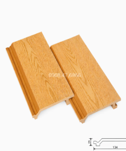 Tấm Ốp Một Sóng Vân 2D Màu Teak