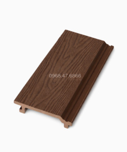 Tấm Ốp Một Sóng Vân 3D Màu nâu đỏ