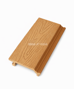 Tấm Ốp Một Sóng Vân 3D Màu Teak