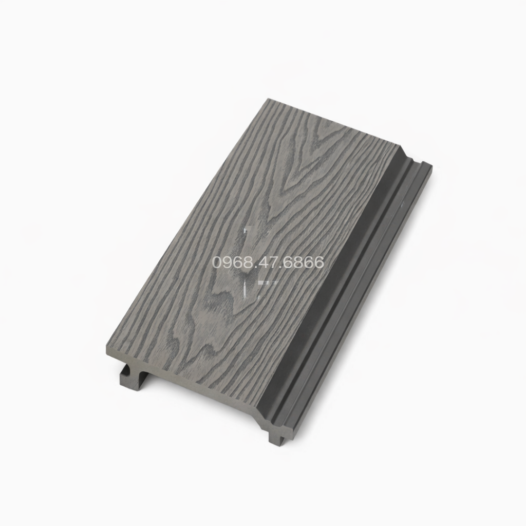 Tấm Ốp Một Sóng Vân 3D Màu ghi sáng