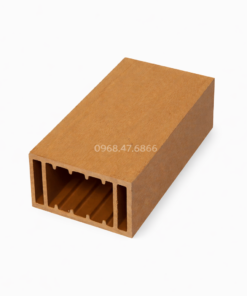 Thanh lam gỗ nhựa Bảo Châu 160L80 màu Teak