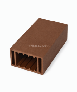 Thanh lam gỗ nhựa Bảo Châu 160L80 màu nâu đỏ