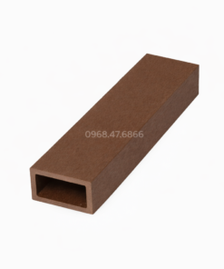 Thanh lam gỗ nhựa Bảo Châu 60L40 màu nâu đỏ