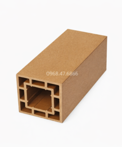 Trụ gỗ nhựa Bảo Châu BC120C120 Màu Teak