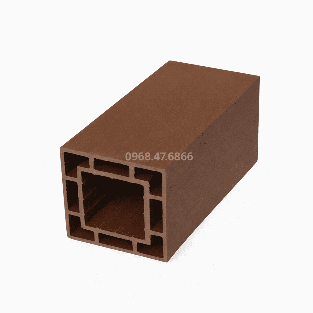 Trụ gỗ nhựa Bảo Châu BC150C150 Màu Sồi đỏ