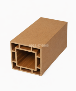 Trụ gỗ nhựa Bảo Châu BC150C150 Màu Teak