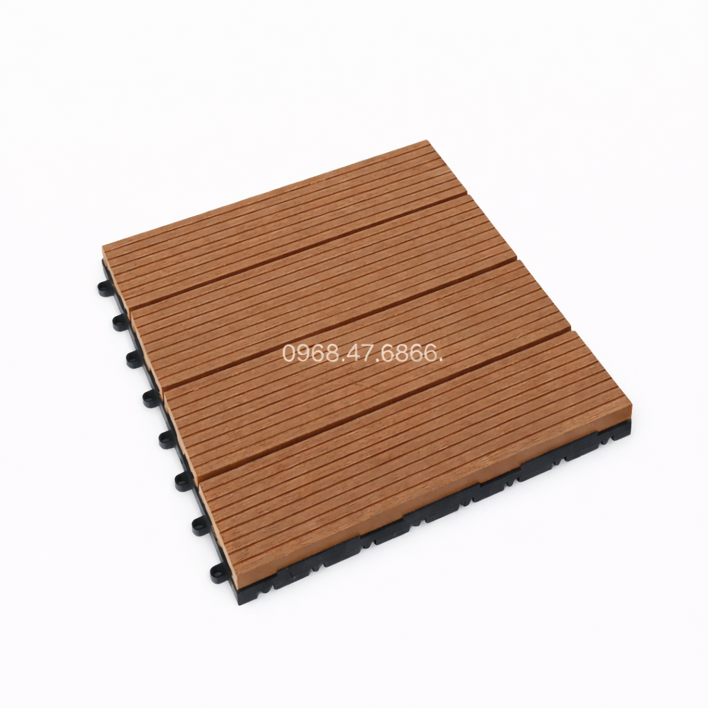 Vỉ gỗ ngoài trời màu teak